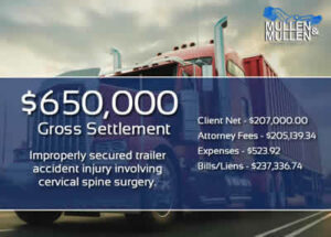 $650,000 Settlement for herniated disc in Sanger, TX