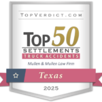Top 50 Settlements Truck Accidents Texas 2025 (Awarded by TopVerdict.com)