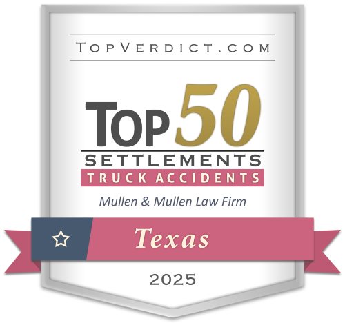 Top 50 Settlements Truck Accidents Texas 2025 (Awarded by TopVerdict.com)